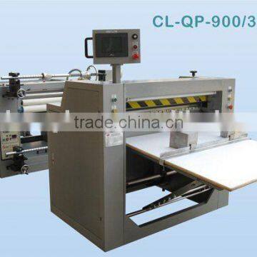 Automatic PVC PET Plastic Roll Film Slicing Machine