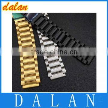 Luxury 316L watchband straps metal Link bracelet For huawei watch band stainless steel loop black gold Silver