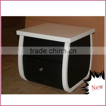 (D206) Size 55*50*53 modern high gloss white night stand