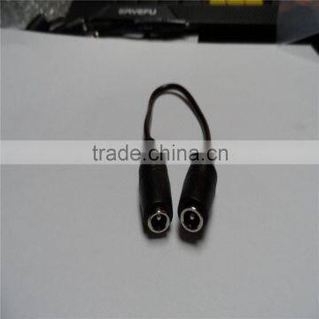 Custom Extension Black of Wire UL 1185 22AWG 300V 80C of Wire With DC 5.5x2.5 or DC5.5x2.1 EXtension Female Wire Harness photo-2
