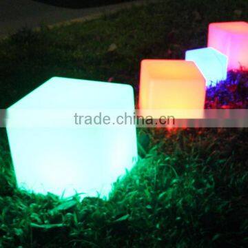 Solar LED Light Decotative Cube With Remote Control YXF-4343S photo-6