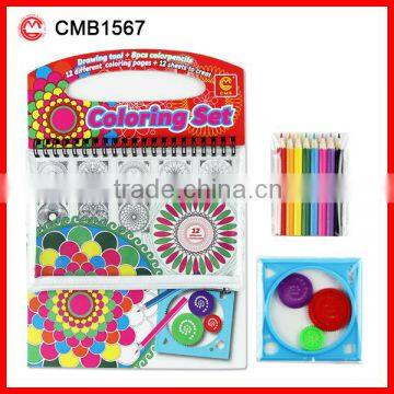 Fashionable toy for kids new hot product mini colored pencil spiral art set