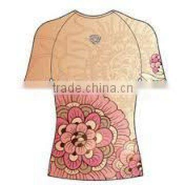 ladies custom Rash Guards