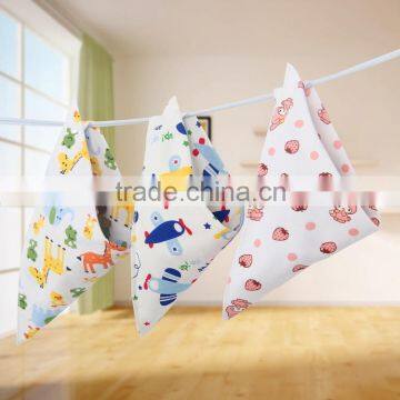 Saliva Towel Cotton Head Scarf Baby Kid Toddler Bandana Baby Triangle Bibs