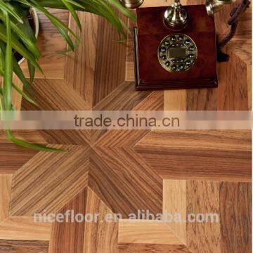 N1105 HDF core Laminate Parquet Flooring Cloud series Parquet flooring