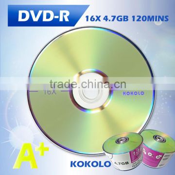 TAIWAN A+ Disk DVD Virgin, 16X 4.7GB wholesalers