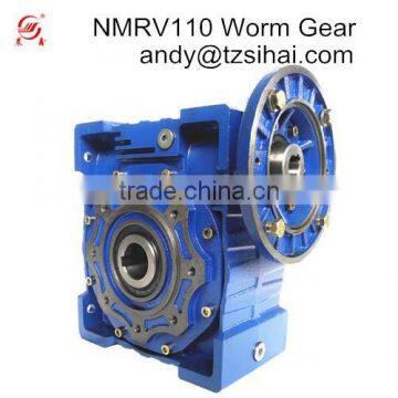 NMRV110 Wrom Gear Box Speed Reducer Machine