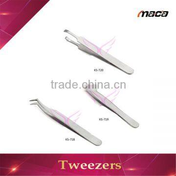 2015 Newest gold plated eyelash extension tweezers