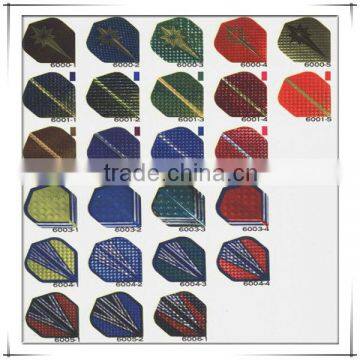 High Quality Metallic/PET/PVC Dart Flight
