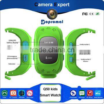 2016 Hot Sos Function Gps Kids Tracker Watch Smart ,Q50 Gps Tracker Watch Phone photo-2