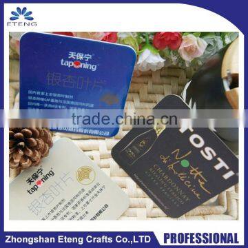 Promotion giveaway custom printing paper coaster with absorbent function