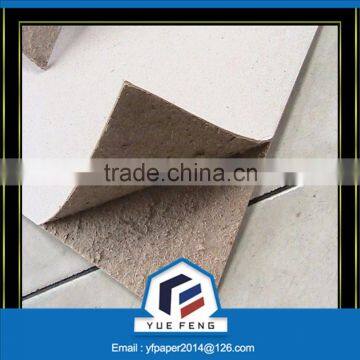 2.0mm Thick High Gloss Leather Book Cover Grey Chipboard photo-3