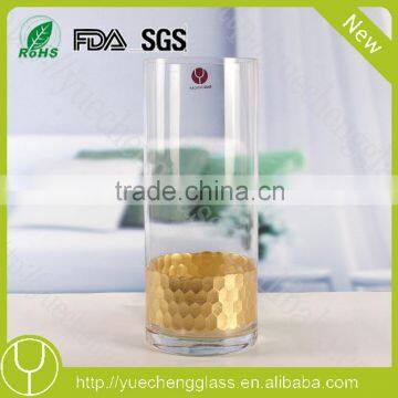 wholesale decrative cylinder glass vase