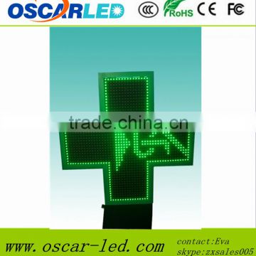 high quality led sign/moving message/cross led display/Low price led cross sign