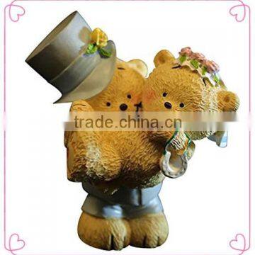 Home Decor Resin Bear Wedding Gift Ideas