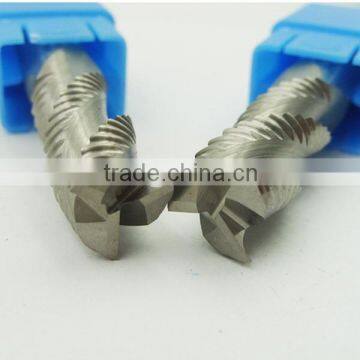 Tungsten carbide rough end mills / milling cutters / router bits for aluminum made in china