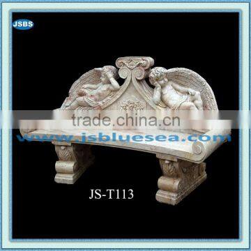 garden decoration carved stone benches for sale