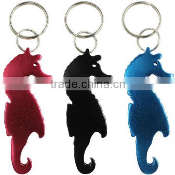 seahorse key ring beer bottle opener