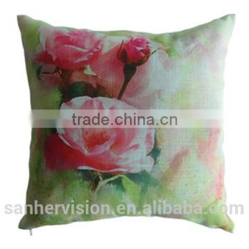 100%Polyester Made In China Wedding Cushion Cover