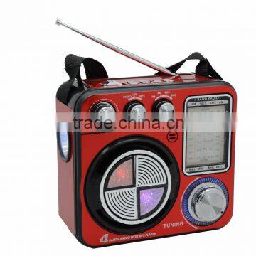 High Quality Supply Home Radio Portable Style am/fm Wood Box Radio