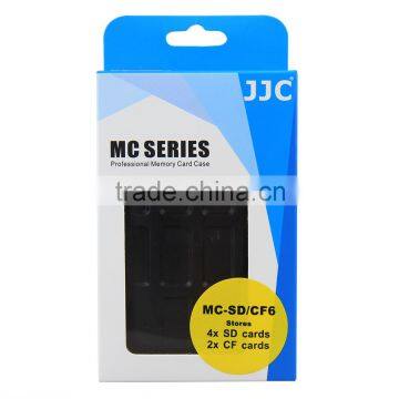 JJC Anti-shock Waterresistant Storage Holder Memory Card Case Protector 12SD cards and 12 MSD