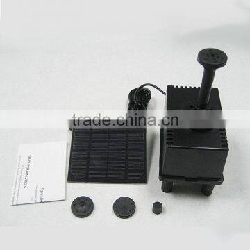 7V 1.5W Low Noise Portable Solar Pond Pump photo-3