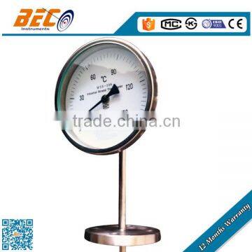 large outdoor window thermometer with flange WSS-584