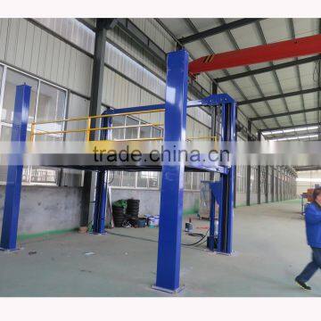 4 Post Multi-level Magic Car Storage Car Parking Lift System photo-5