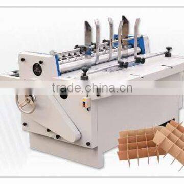 Automatic High Quality Carton Box Corrugated Assembler Partition Machine With Servo Motor photo-3