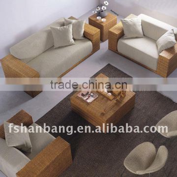 rattan couch