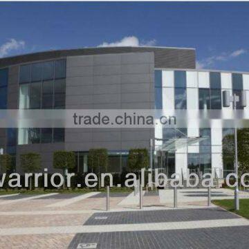 Economical Aluminum curtain wall system with PVDF treatment