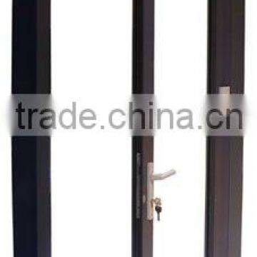 Aluminum frame swing glass door