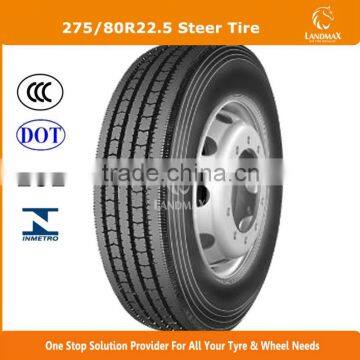 China Famous Brand 275/80r22.5 steer tire