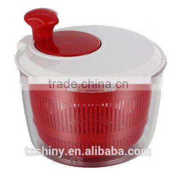 2016 BSCI Audit Taizhou Factory Plastic Salad Spinner With Crank Handle Plastic Salad Maker photo-2