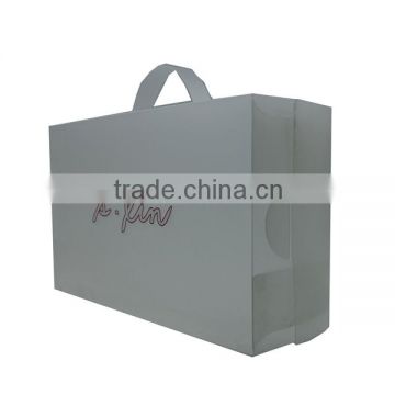 acetate pp shoe printing custom logo clear box