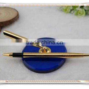 TT- 08 Silver Table Pen With Acrylic Pen Display Stand , Bank Pen Holder photo-6