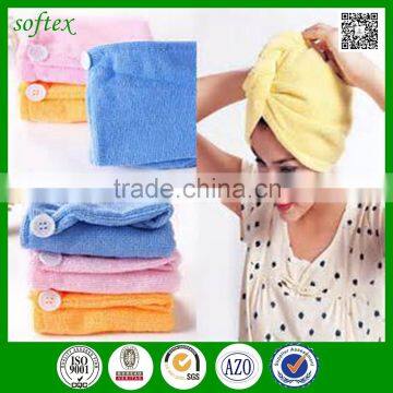 China wholesale microfiber fast drying hair towel