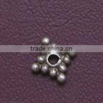 plain silver beads