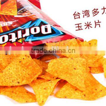 Factory Supply Fried Corn Chips Doritos Making Machine