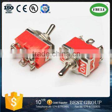 KN3(C)-201 RED over travel-limit switch on-off toggle switch New Original toggle switch(FBELE)