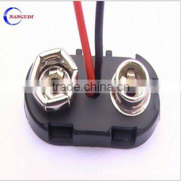 eco-friendly type Q electronic toys 12V elecrical snap connectors terminal with wire