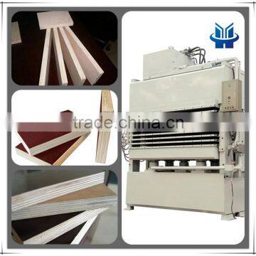 15 layers parquet floor making machine hydraulic hot press machine