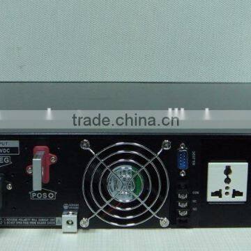 19" 23" rack mount 2U3KVA inverter with STS