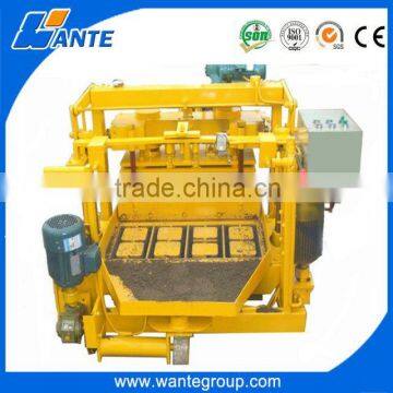 Best Selling QT4-24 Manual Mobile Cement Block Egg Laying Machine photo-5