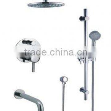 in-wall shower faucet set