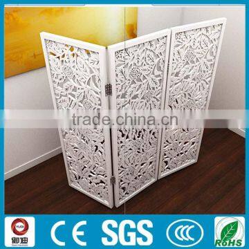 decorative metal laser cut folding room screens