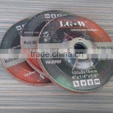 338 Ligangwang 4 inch grinding wheel for ALUMINIUM AND ALUMINIUM ALLOY