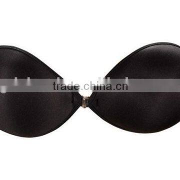 Invisible Girls Sexy Sponge Nipple Bra Wireless Lady Sexy Breast Full Up Bra photo-3