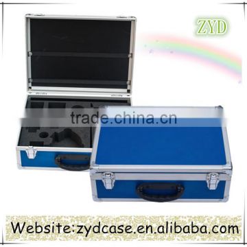 Blue Aluminum Frame Padding Tool Kit Custom Flight Case