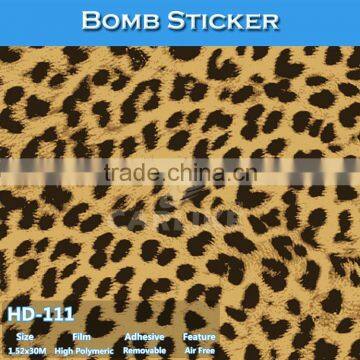 HD-111 CARLIKE Car PVC Film Bomb Sticker Self Adhesive Vinyl